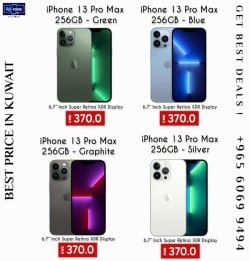Apple iphone 13 pro max 256gb