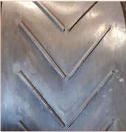 Chevron V Pattern Rubber Conveyor Belt
