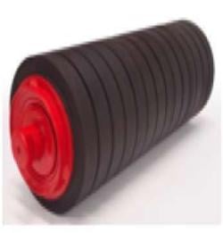 Conveyor Impact Rubber Rings Roller