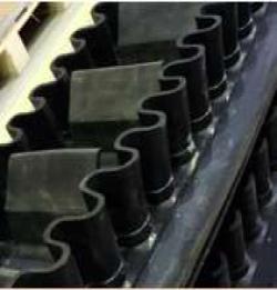 Elevator TC Cleated Corrugated Wall Rubber Conveyor Belt