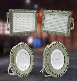 Explosion proof LED lights for hazardous areas