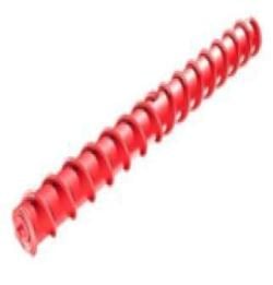 Self Cleaning Steel Wire Screw Rollers or Idlers