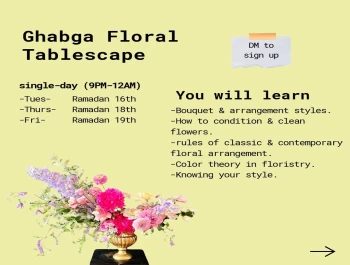 Global Floral Tablescape