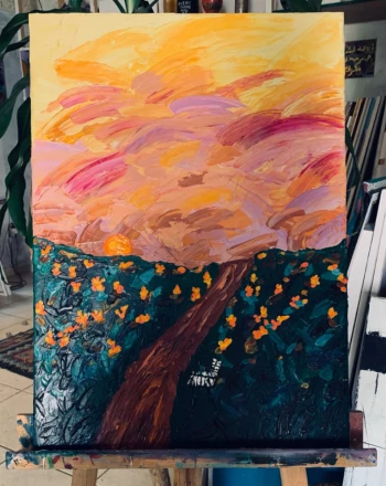 Painting Wednesdays! - Textured Art on Canvas