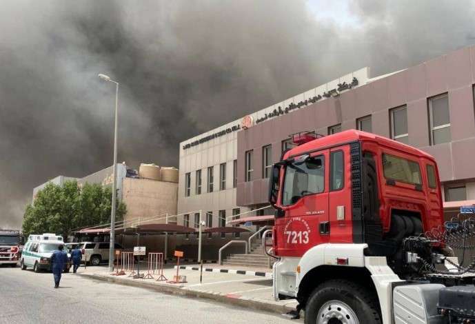 Ardiya Industrial Area Fire Controlled By Firefighters | Kuwait Local News