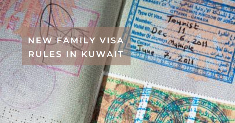 kuwait family visit visa news