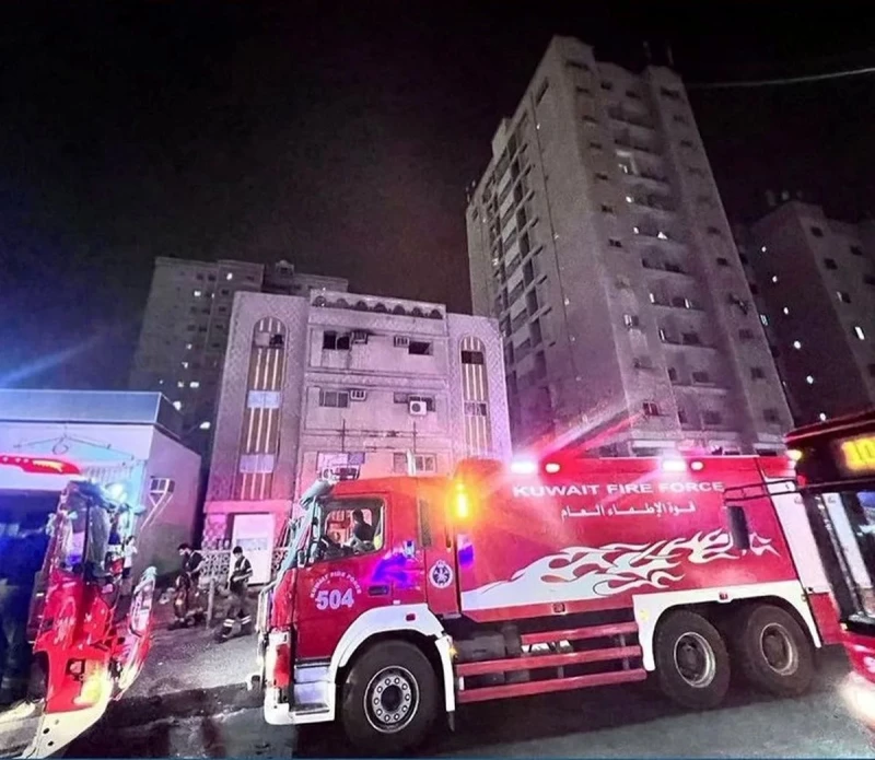 Fire Contained In Khaitan Apartment With No Injuries Reported | Kuwait ...