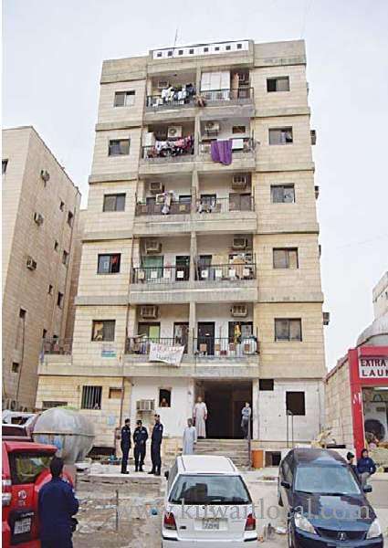 Fire Erupted In The Basement Of A Six-storey Building In Jleeb Al ...