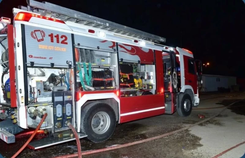 Firefighting Teams Contain Blaze In Al Wafra Chalets | Kuwait Local News