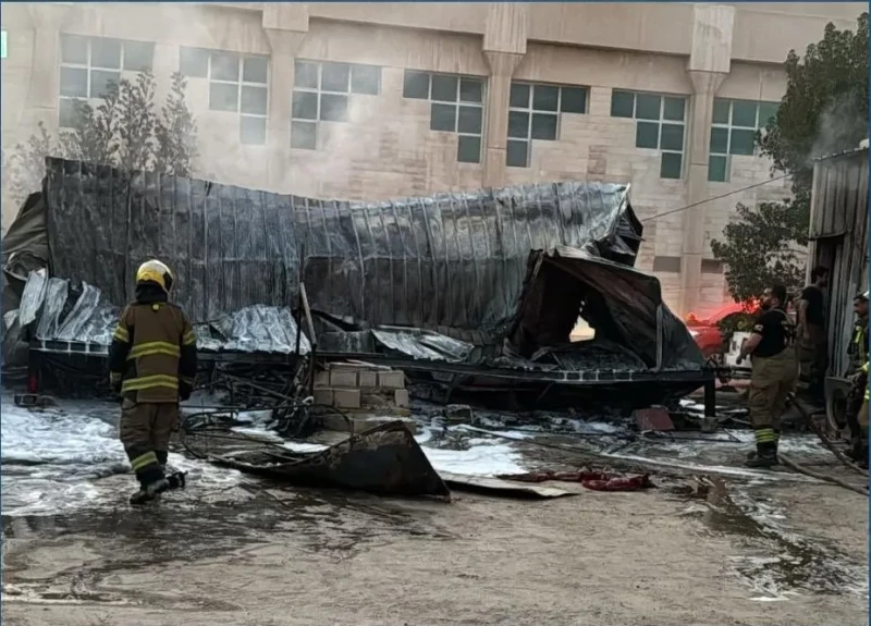 Firefighting Teams Contain Fires In Dasma And Abu Halifa With No ...