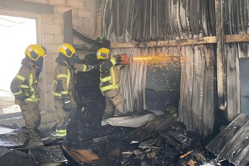 Shuwaikh Wood Depot Fire Controlled With No Casualties