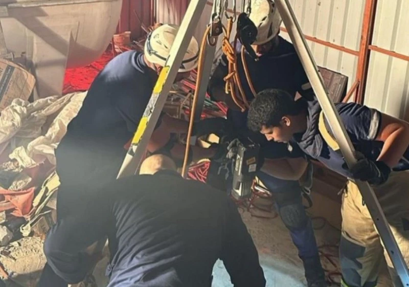 Two Workers Rescued After Falling Into Manhole In Sabah Al-Ahmad Marine Area