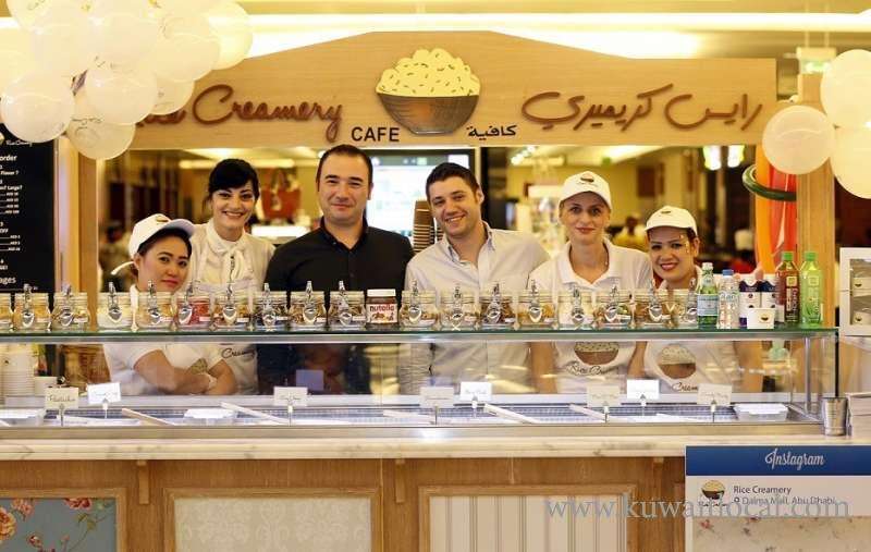 Rice Creamery Cafe Desserts Jahra in kuwait