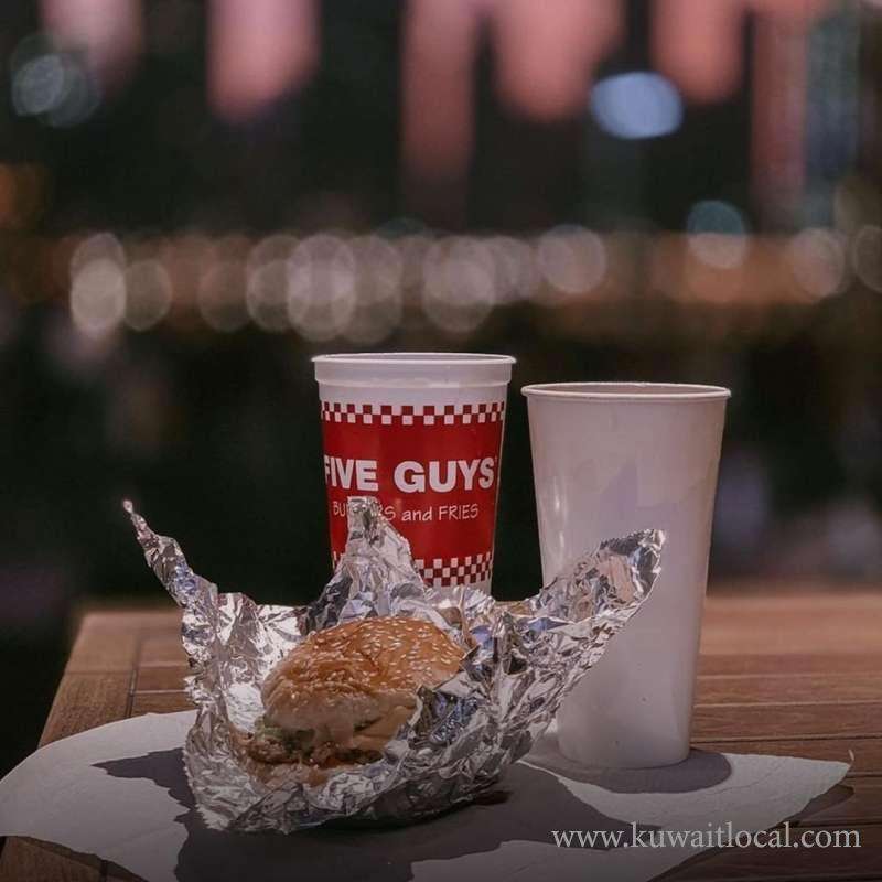 five-guys-burgers-and-fries-sharq in kuwait