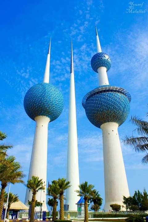 Kuwait Towers in kuwait
