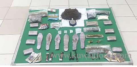 a-kuwaiti-was-arrested-for-drug-trafficking-with-3.5-kgms-of-hashish_kuwait