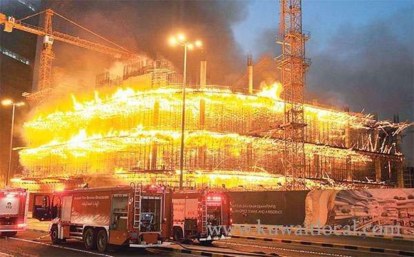 3-firemen-hurt-in-an-under-construction-building-in-sharq-area_kuwait