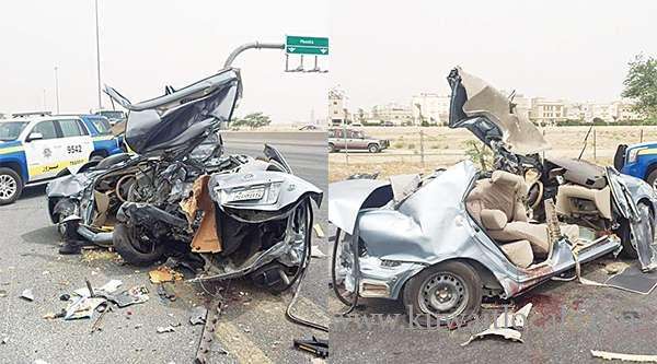 2-citizens-sustained-injuries-when-two-vehicles-collided-on-6th-ring-road_kuwait