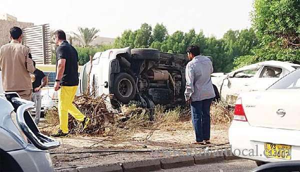 kuwaiti-child-died-and-her-sister-sustained-injuries-in-traffic-accident-_kuwait