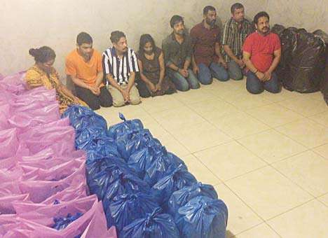 gang-of-bootleggers-and-liquor-manufacturing-material-seized_kuwait