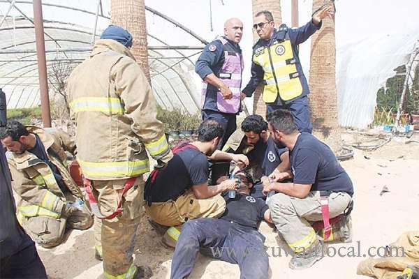 three-firemen-hurt-in-paaafr-farm-fire_kuwait