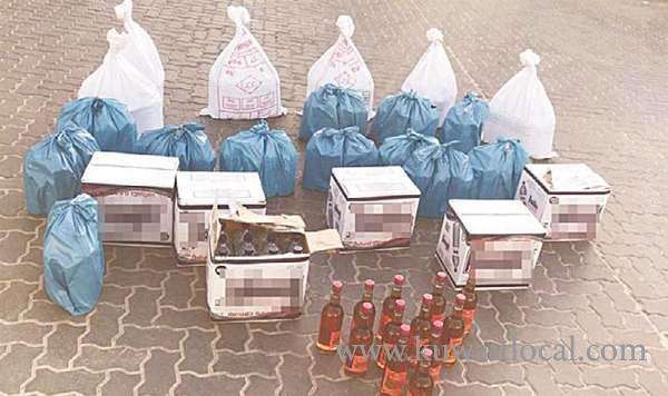 indian-expatriate-was-arrested-in-possession-of-250-bottles-of-imported-and-locally-manufactured-liquor_kuwait