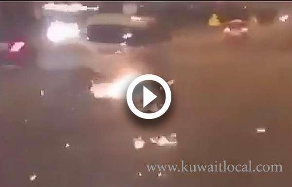 motorist-disregards-orders,-rams-into-police-car-hurting-2,-flees-in-hot-chase_kuwait