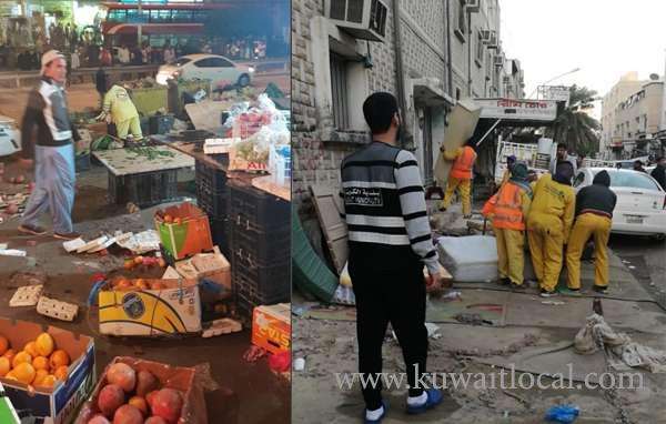 hap-hazard-shops-and-hawkers-targeted-in-jleeb-cleanup-drive_kuwait