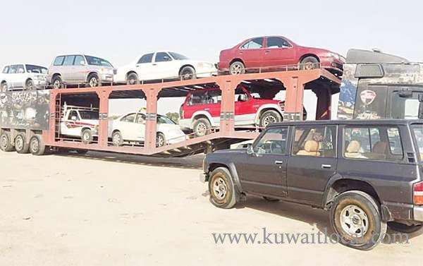 fire-guts-15-impounded-cars-at-ministry-garage---_kuwait