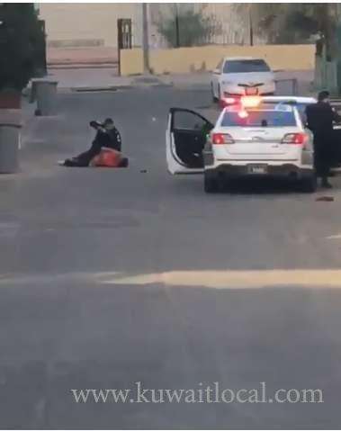 arrest-using-pistol-video-goes-viral_kuwait