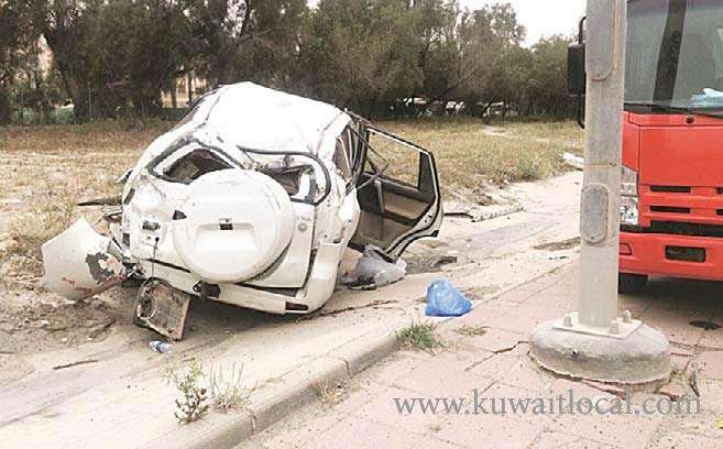 unidentified-person-died-in-car-accident-_kuwait