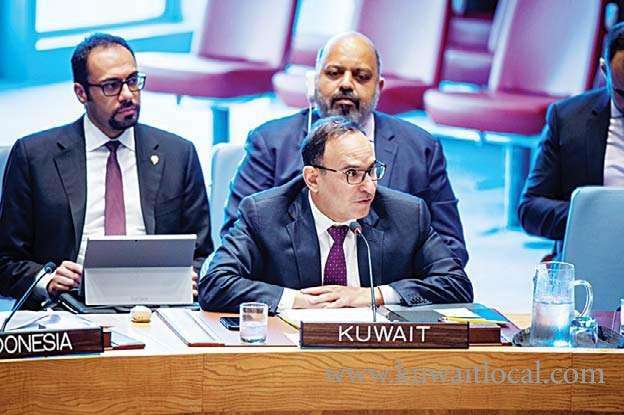 international-kuwait-at-un-urges-securing-humanitarian-aid-for-syrians_kuwait
