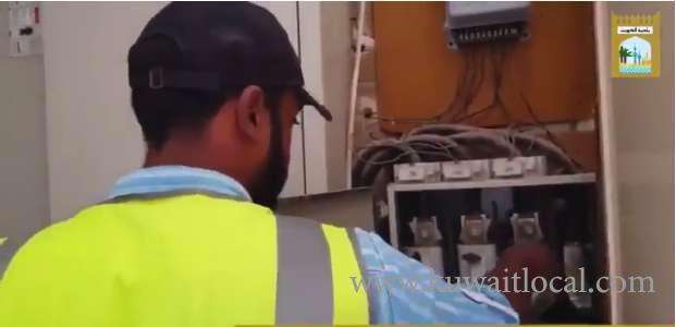 kuwait-power-supply-disconnected-to-15-houses-that-were-rented-to-bachelors-in-farwaniya-hawally-and-ahmadi-areas-in-coordination-with-moew_kuwait