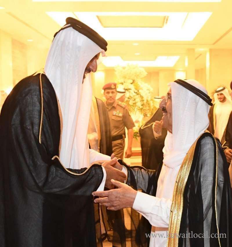 ramadan-his-highness-the-amir-receives-qatars-amir-upon-his-arrival-in-kuwait-for-a-visit-on-the-holy-month-of-ramadan_kuwait