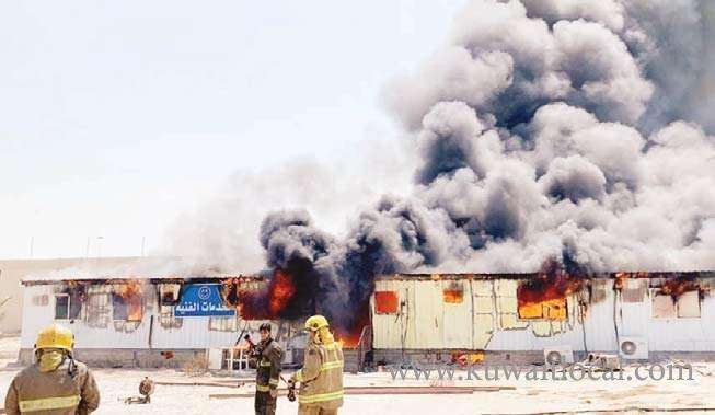 fire-broke-out-in-labor-accommodation_kuwait