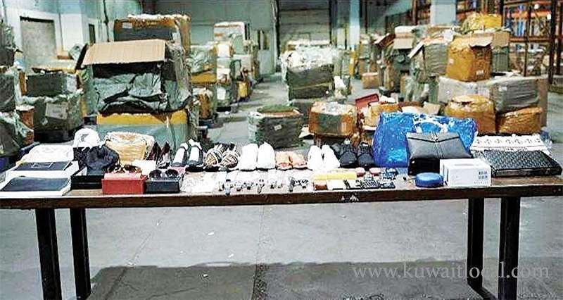 preparing-to-destroy-6500-kgs-of-fake-watches-bags-other-items_kuwait