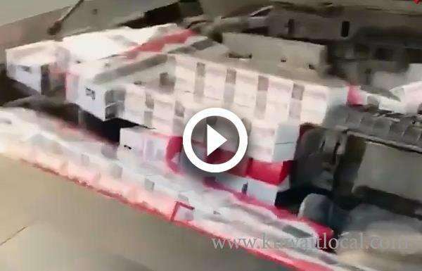 gcc-national-was-arrested-for-attempting-to-smuggle-464-cartons-of-cigarette-packs_kuwait