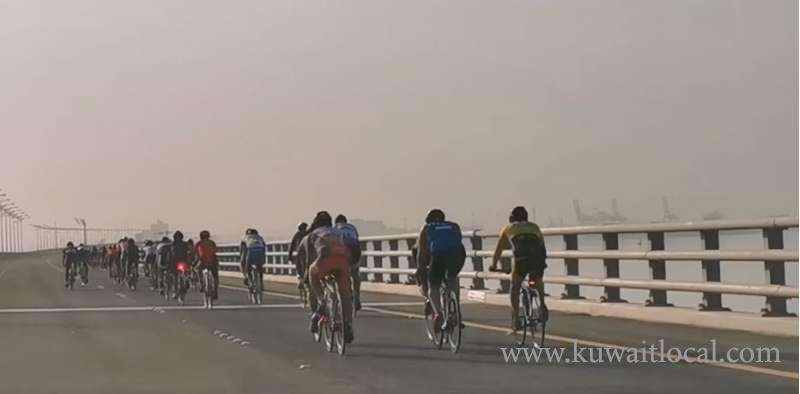 sheikh-jaber-causeway-only-for-cyclists-on-friday-morning_kuwait