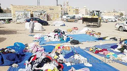 38-hawkers-arrested-and-power-disconnected-to-70-violating-plots_kuwait