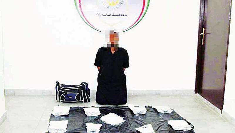 man-caught-with-11-kilos-of-drugs_kuwait