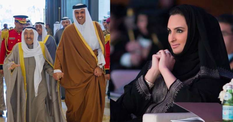 qatar-amirs-wife-conveys-condolences-to-sisters-of-late-sheikh-sabah-of-kuwait_kuwait