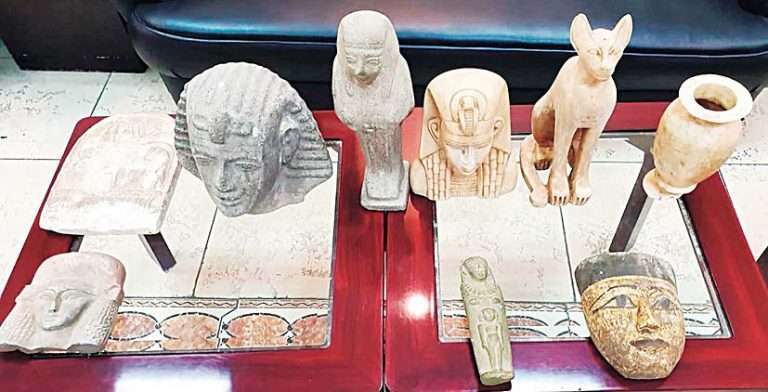 pharaonic-items-seized_kuwait
