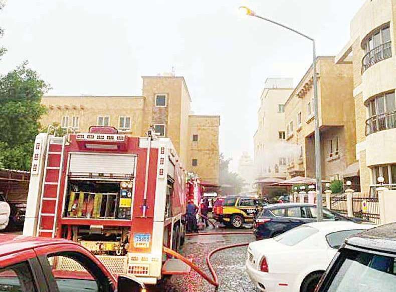 10-hurt-in-fire-one-serious_kuwait