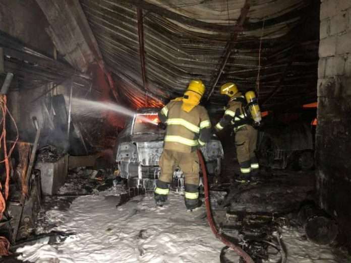fire-destroys-car-repair-garages-in-jleeb_kuwait