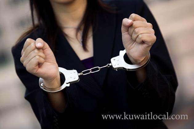 enforcement-department-arrested-an-unidentified-iranian-woman_kuwait