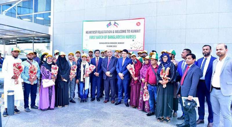 bangladeshi-nurses-arrive-in-kuwait-to-work-for-the-ministry-of-health_kuwait