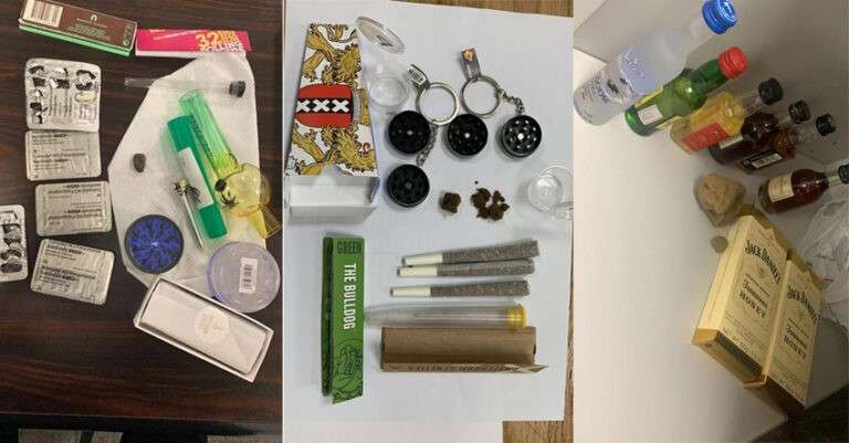 at-kuwait-airport-five-people-were-arrested-with-marijuana-hashish-pills-liquor-bottles-and-liquor-chocolates_kuwait