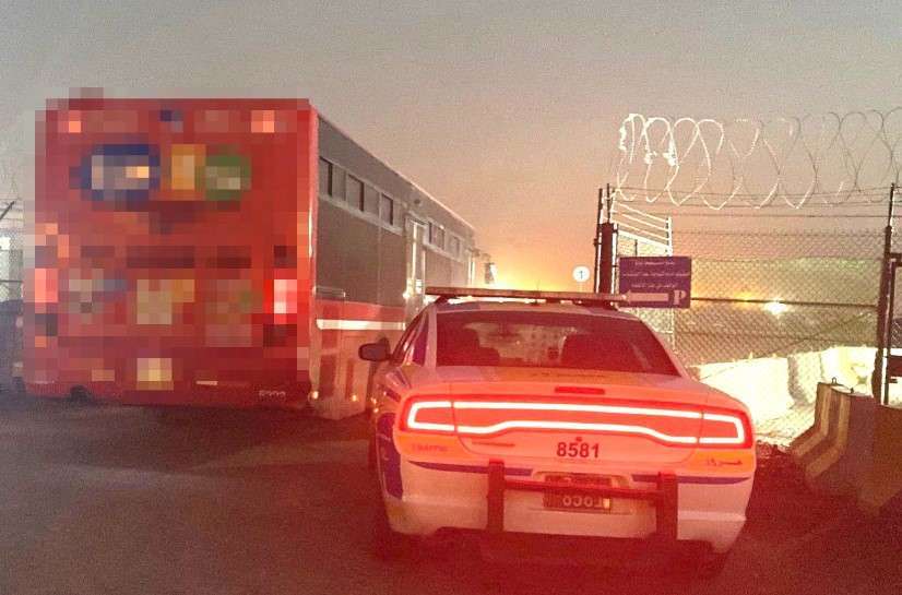 taking-a-bus-into-custody-for-intentionally-blocking-traffic_kuwait