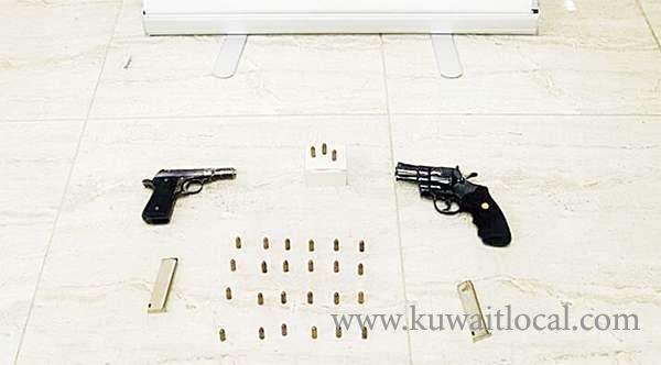 unlicensed-guns-and-ammunition-seized_kuwait