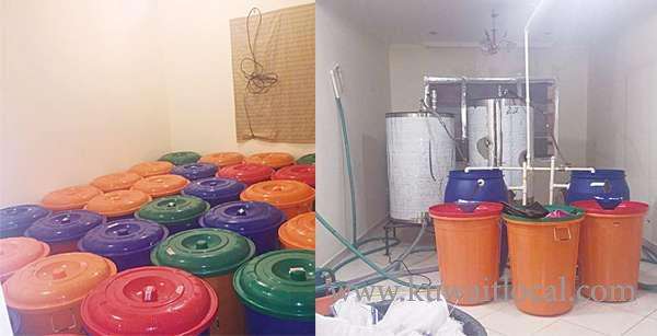 5-asians-arrested-for-running-alcohol-manufacturing-factory_kuwait